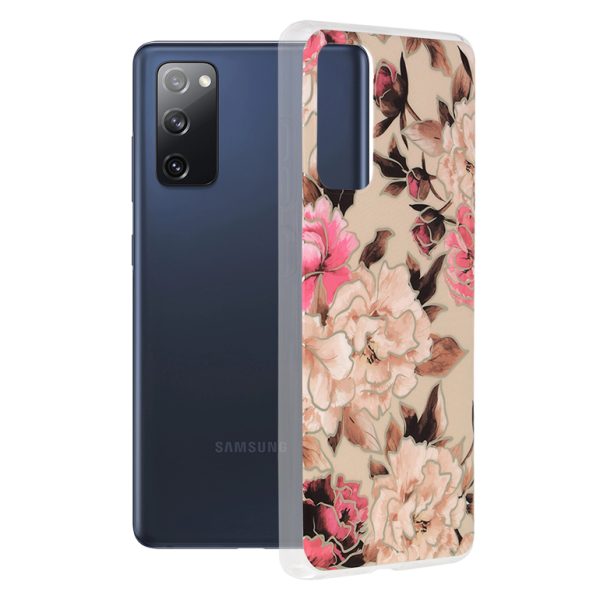 Husa Samsung Galaxy S20 FE, Techsuit Marble Series, Mary Berry Nude