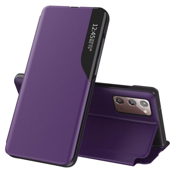 Husa tip carte Samsung Galaxy Note 20, eFold Book View, Purple