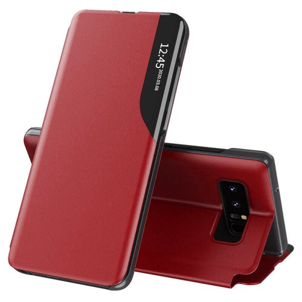 Husa tip carte Samsung Galaxy Note 8, eFold Book View, Red