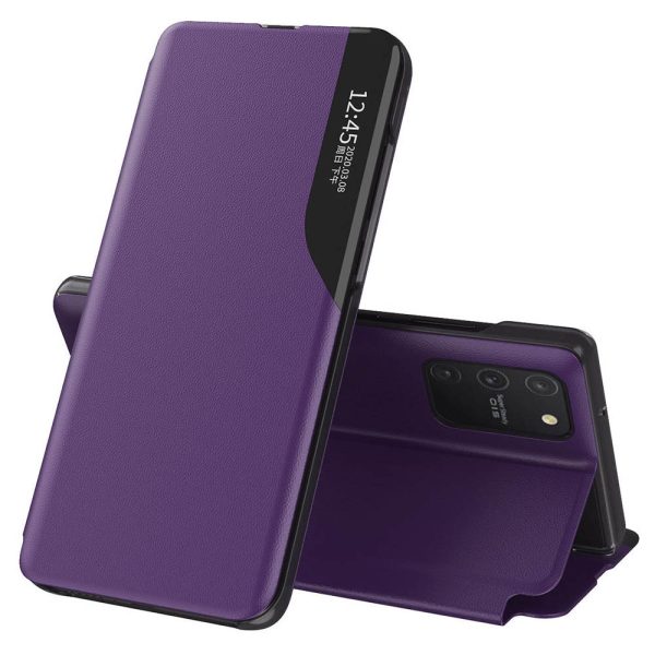 Husa tip carte Samsung Galaxy S10 Lite, eFold Book View, Purple