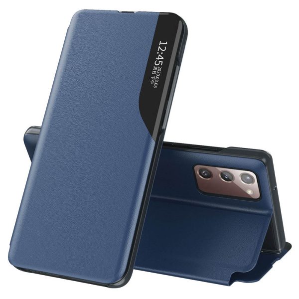 Husa tip carte Samsung Galaxy S20 FE, eFold Book View, Dark Blue