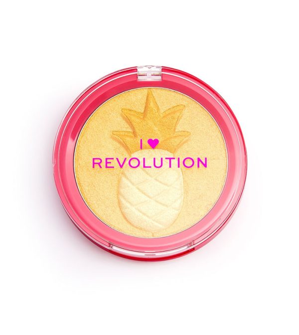 I Heart Revolution, Fruity, Highlighter Powder, Pineapple, 9.1 g - For Women