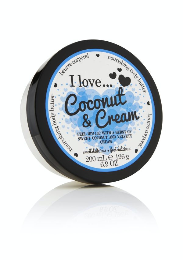 I Love, Coconut & Cream, Hydrating, Body Butter, 200 ml - Unisex