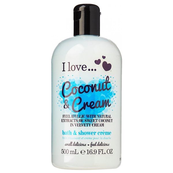 I Love, Coconut & Cream, Nourishing, Shower Cream, 500 ml - Unisex