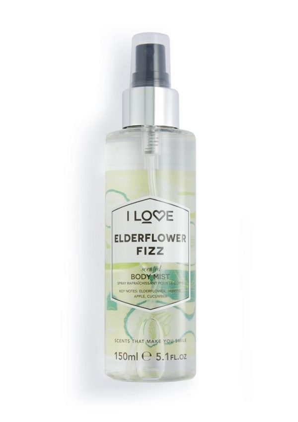 I Love, Signature Collection, Mist Spray, Elderflower Fizz, 150 ml - Unisex