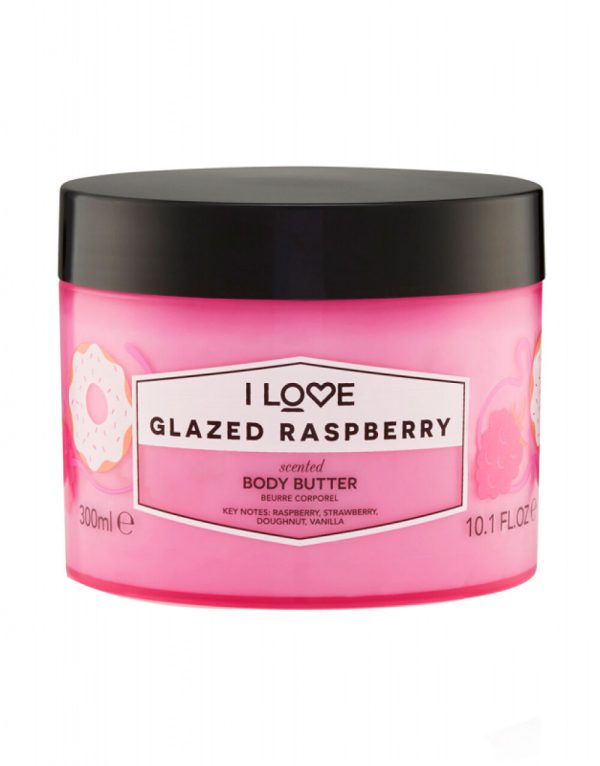 I Love, Signature Collection, Vegan, Hydrating, Glazed Raspberry, Body Butter, 330 ml - For Women