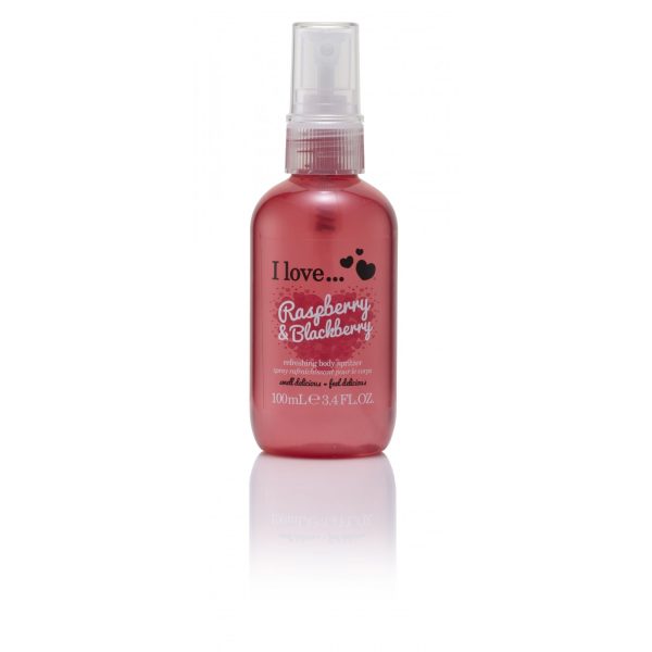 I Love, Raspberry & Blackberry, Scented Spray, For Women, 100 ml - For Women