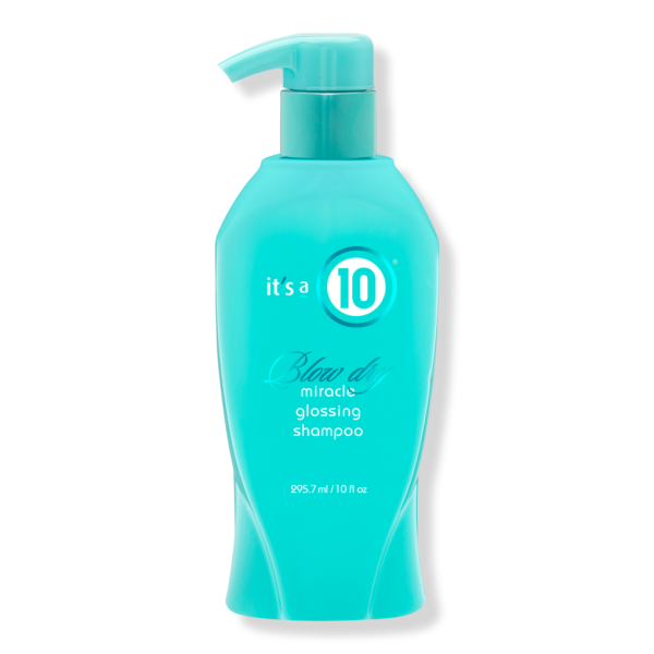 It's a 10, Miracle Blow Dry Glossing, Hair Shampoo, For Hydrate/Detangle & Shine, 295.7 ml - Unisex