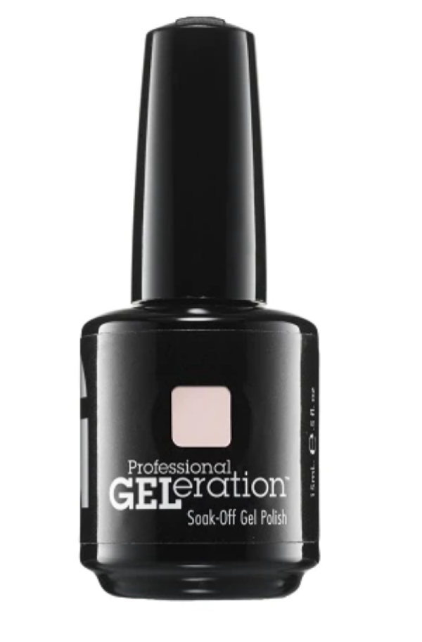 Jessica, GELeration Colours, Semi-Permanent Nail Polish, GEL-1128, Bare It All, 15 ml - For Women