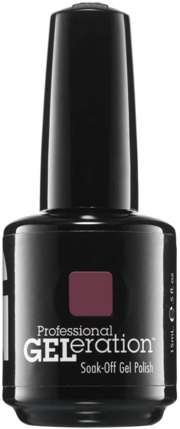 Jessica, GELeration Colours, Semi-Permanent Nail Polish, GEL-1179, Mauve-Lous Nights, 15 ml - For Women