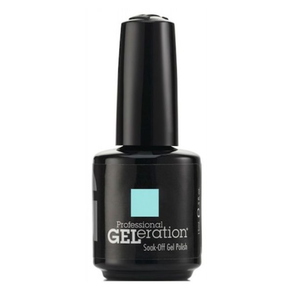 Jessica, GELeration Colours, Semi-Permanent Nail Polish, GEL-1191, Cool In The Pool, 15 ml - For Women