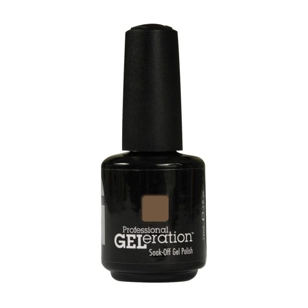 Jessica, GELeration Colours, Semi-Permanent Nail Polish, GEL-660, Buck Naked, 15 ml - For Women