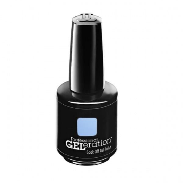 Jessica, GELeration Colours, Semi-Permanent Nail Polish, GEL-747, Sophia True Blue, 15 ml - For Women