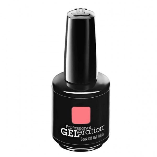 Jessica, GELeration Colours, Semi-Permanent Nail Polish, GEL-977, Coral Reef, 15 ml - For Women