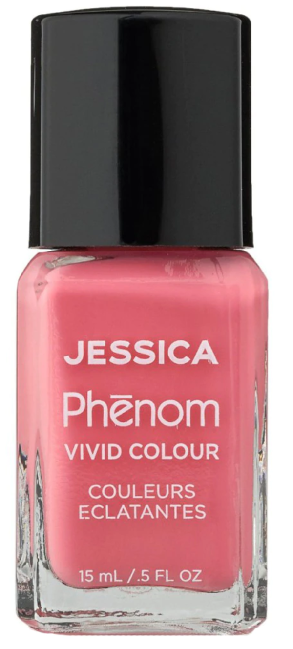 Jessica, Phenom Vivid Colour, Nail Polish, PHEN-006, Rare Rose, 14 ml - For Women