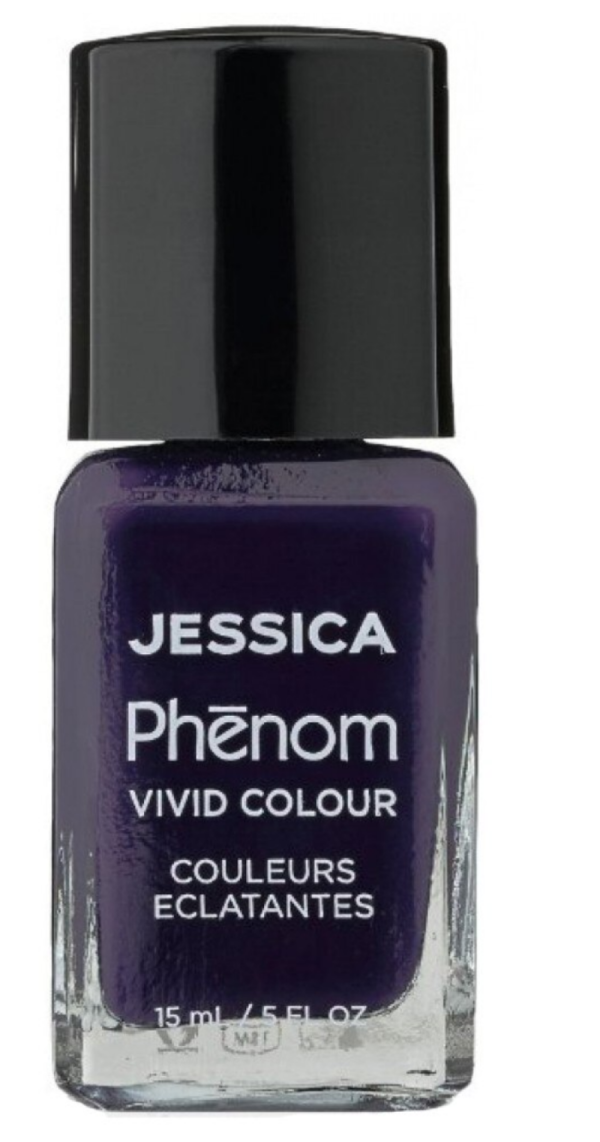 Jessica, Phenom Vivid Colour, Nail Polish, PHEN-010, BlueBlooded, 14 ml - For Women