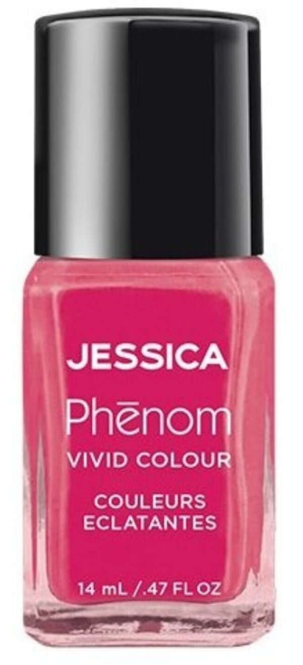 Jessica, Phenom Vivid Colour, Nail Polish, PHEN-070, Cherry On Top, 14 ml - For Women