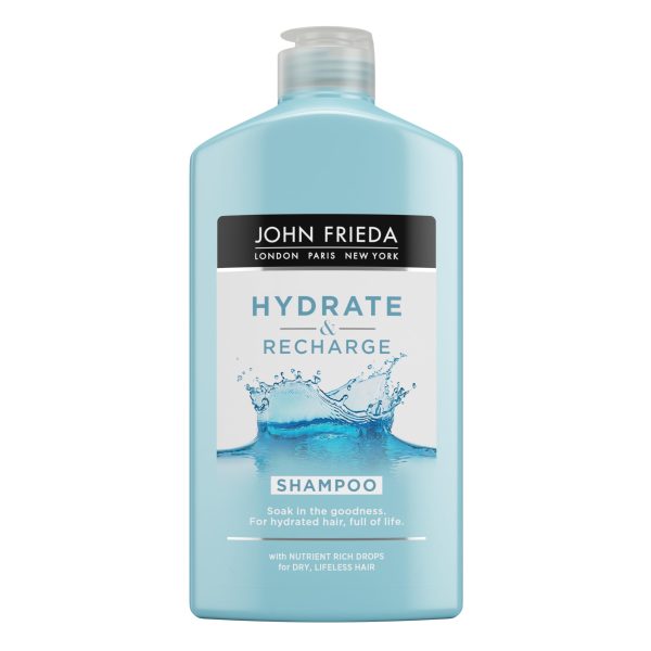 John Frieda, Hydrate & Recharge, Hair Shampoo, For Hydration, 250 ml - For Women