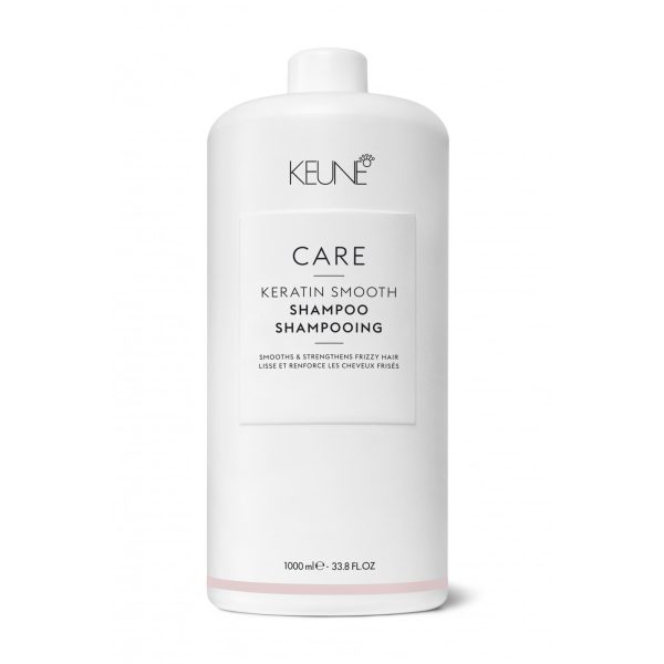 Keune, Care Kerantin Smooth, Hair Shampoo, Smooth & Strengthens, 1000 ml - For Women