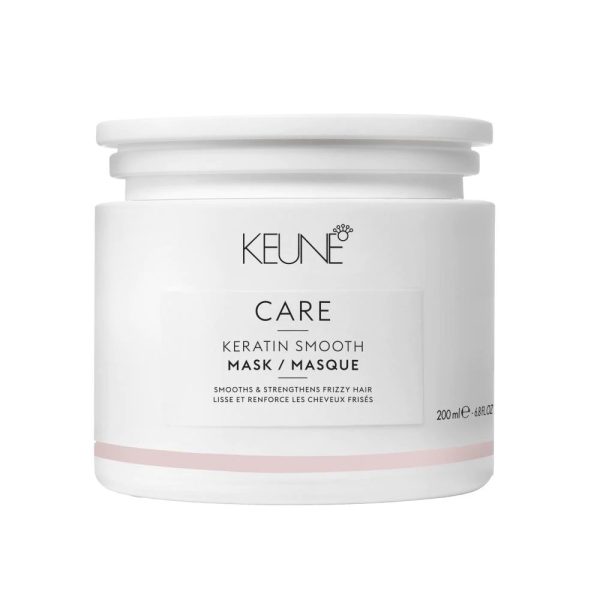 Keune, Care Kerantin Smooth, Keratin, Hair Treatment Cream Mask, Smooth & Strengthens, 200 ml - For Women