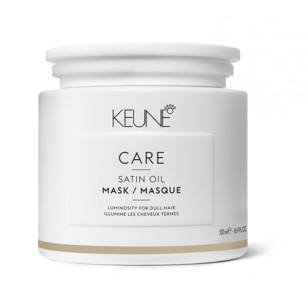 Keune, Care Satin Oil, Hair Treatment Cream Mask, For Illuminating, 500 ml - For Women