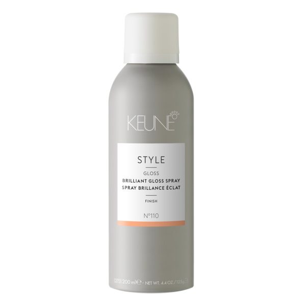 Keune, Style Brilliant Gloss, Hair Spray, Smooth & Shine, Natural Hold, 110, 200 ml - For Women