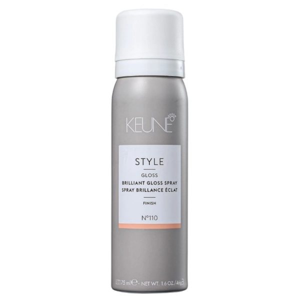 Keune, Style Brilliant Gloss, Hair Spray, Smooth & Shine, Natural Hold, 110, 75 ml - For Women