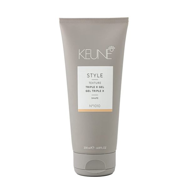 Keune, Style Triple X, Hair Styling Gel, For Hold & Texture, Extra Hold, 200 ml - For Women