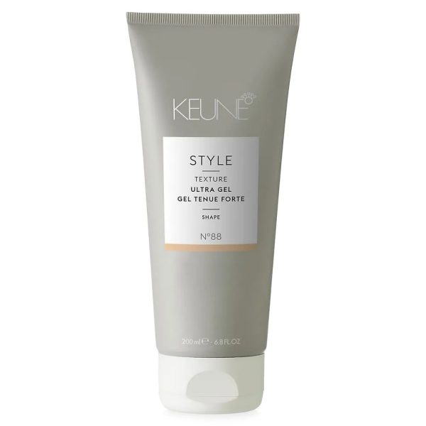 Keune, Style Ultra, Hair Styling Gel, Hold & Shine, Strong Hold, 200 ml - For Women