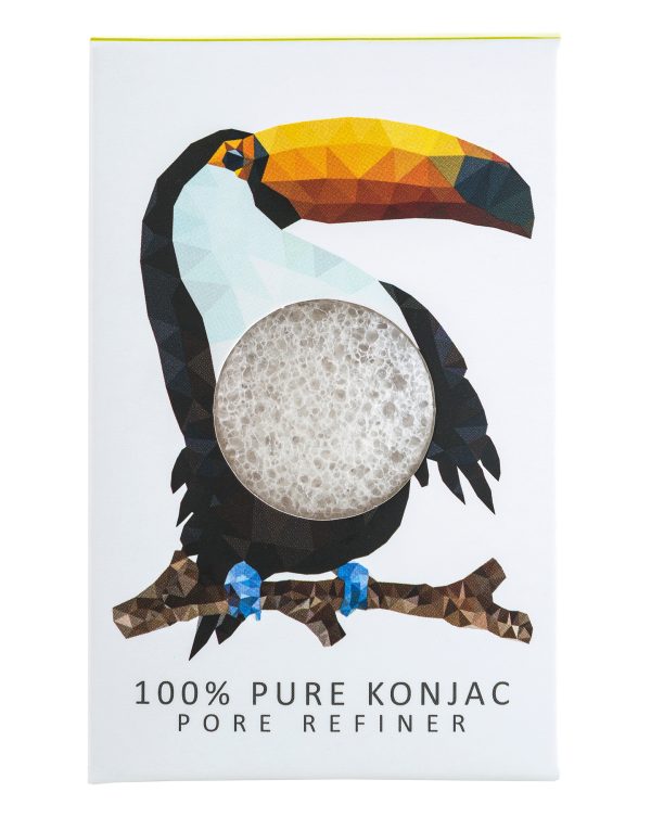 Konjac, Rainforest Toucan, Makeup Sponge - For Women