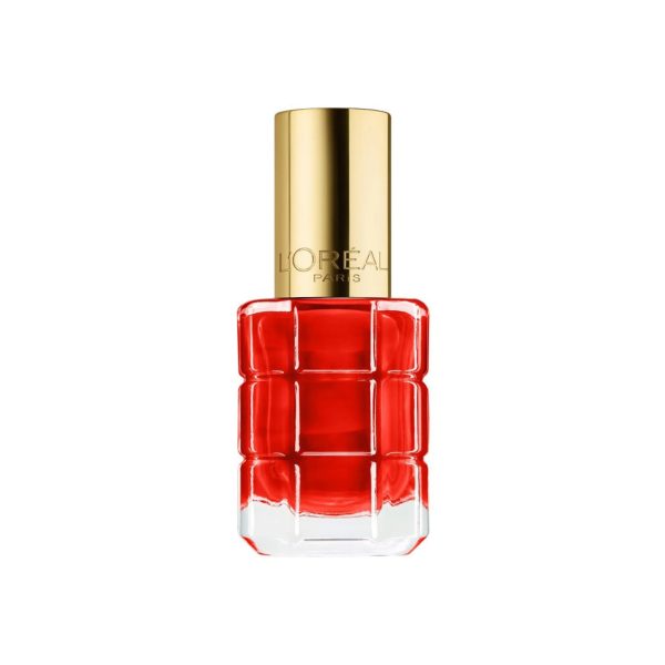 L'Oreal Paris, Color Riche Vernis A L'Huile, Nail Polish, 446, Rouge Bonaparte, 13.5 ml - For Women