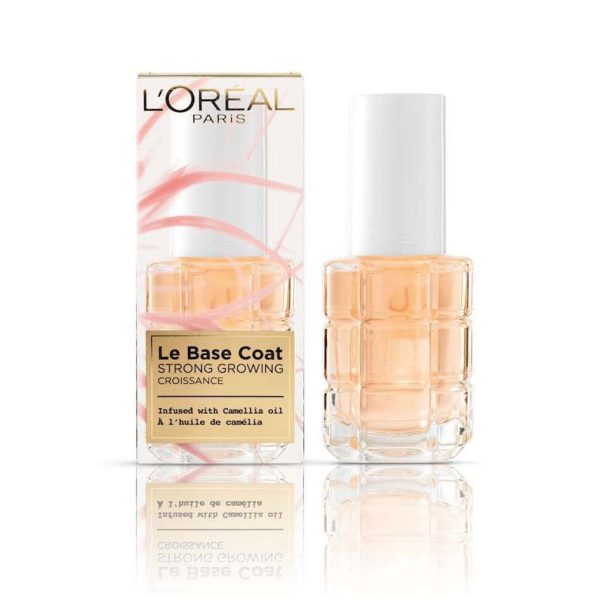 L'Oreal Paris, Le Base Coat, Camellia Oil, Growing, Nail Oil Treatment, 13 ml - For Women