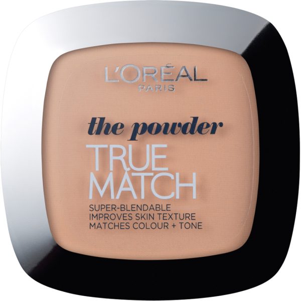 L'Oreal Paris, True Match, Mattifying, Compact Powder, 3R/3C, Rose Beige, 9 g - For Women