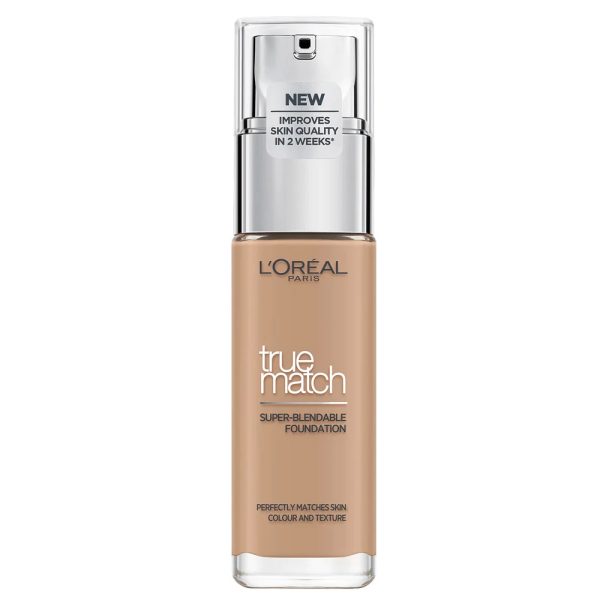 L'Oreal Paris, True Match, Liquid Foundation, 9.5 W, Mahogany, SPF 17, 30 ml - For Women