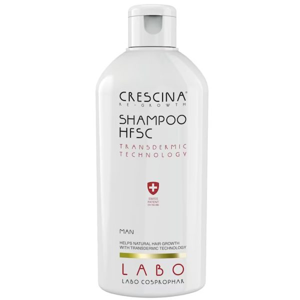 Labo, Crescina, Transdermic HFSC , Hair Shampoo, Anti-Hair Loss, 200 ml - For Men