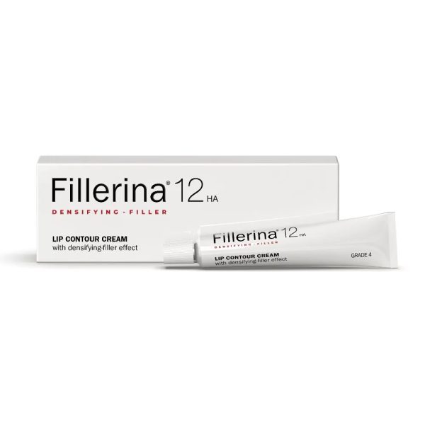 Labo, Fillerina 12HA Densifying Filler Grade 4, Hydrate & Firm, Cream, For Lips Contour, 15 ml - For Women