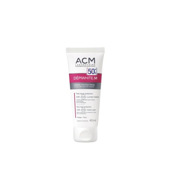 Laboratoire ACM, Depiwhite M, UV Protection, Sunscreen Cream, For Face, SPF 50+, 40 ml - For Women