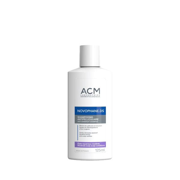 Laboratoire ACM, Novophane Ds, Hair Shampoo, Anti-Dandruff, 125 ml - Unisex