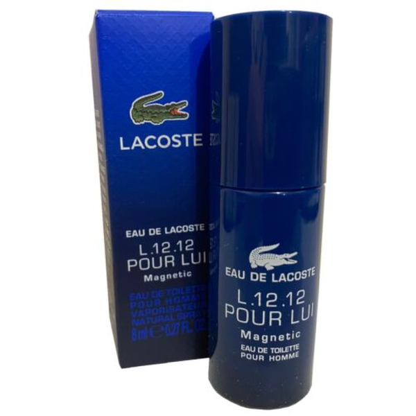 Lacoste, Eau de Lacoste L.12.12 Magnetic, Eau De Toilette, For Men, 8 ml - For Men