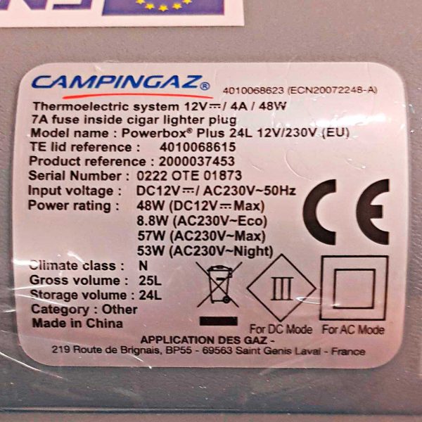 Lada frigorifica electrica 12/230V Campingaz Powerbox Plus 24 litri - 2000037453 - imagine 8