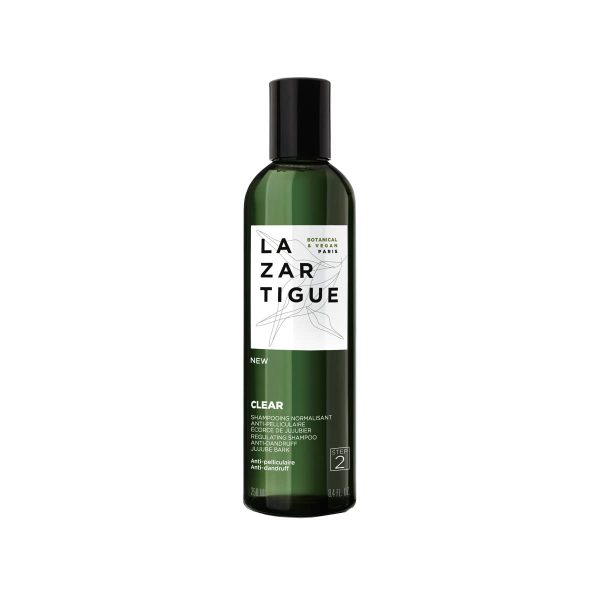 Lazartigue, Clear, Vegan, Hair Shampoo, Anti-Dandruff, 250 ml - Unisex