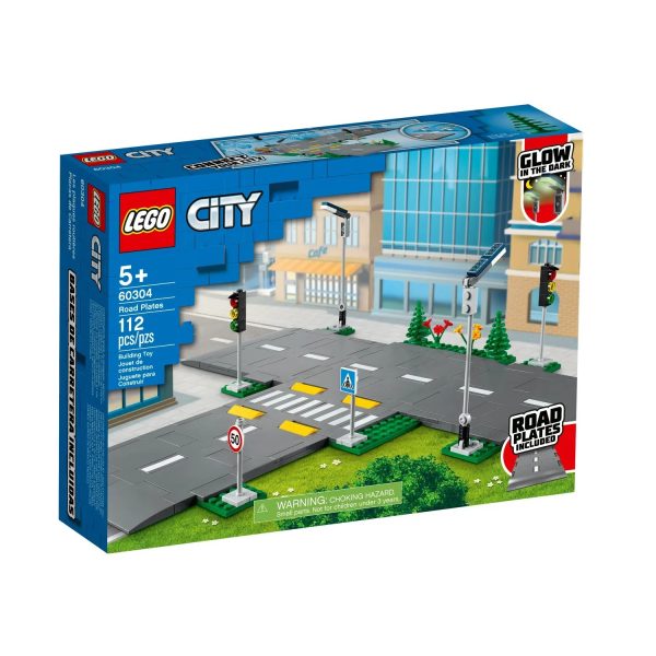 Lego, City, Road Plates, Construction Set, 60304, For Boys, 5+ years, 112 pcs - For Boys