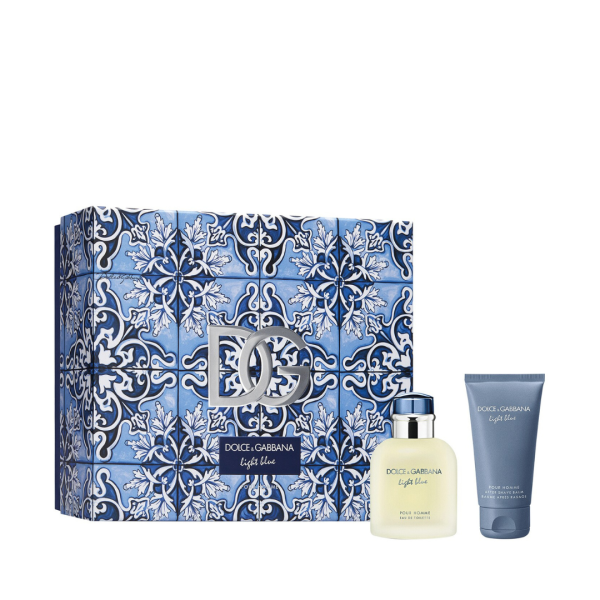 Set Dolce & Gabbana: Light Blue, Eau De Toilette, For Men, 75 ml *Tester + Light Blue, Moisturizing, After-Shave Balm, 50 ml - For Men