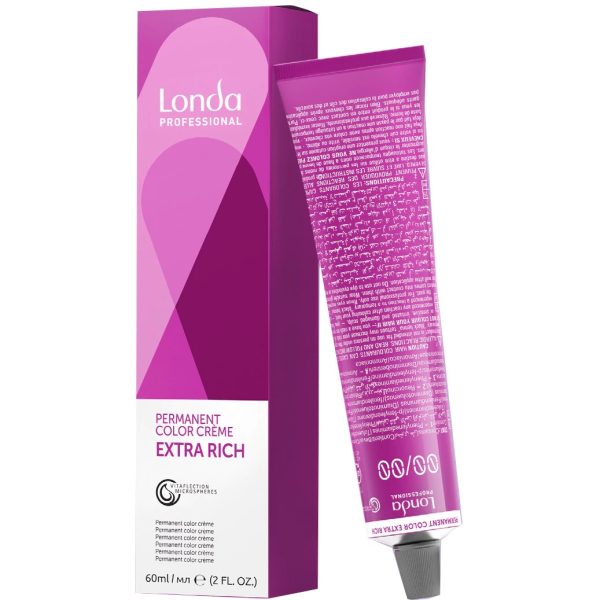 Londa Professional, Londacolor, Permanent Hair Dye, 12/16 Special Blond Ash Violet, 60 ml - For Women