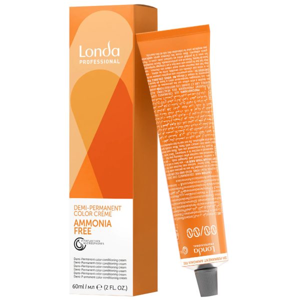 Londa Professional, Londacolor, Ammonia-Free, Demi-Permanent Hair Dye, 0/45 , 60 ml - For Women