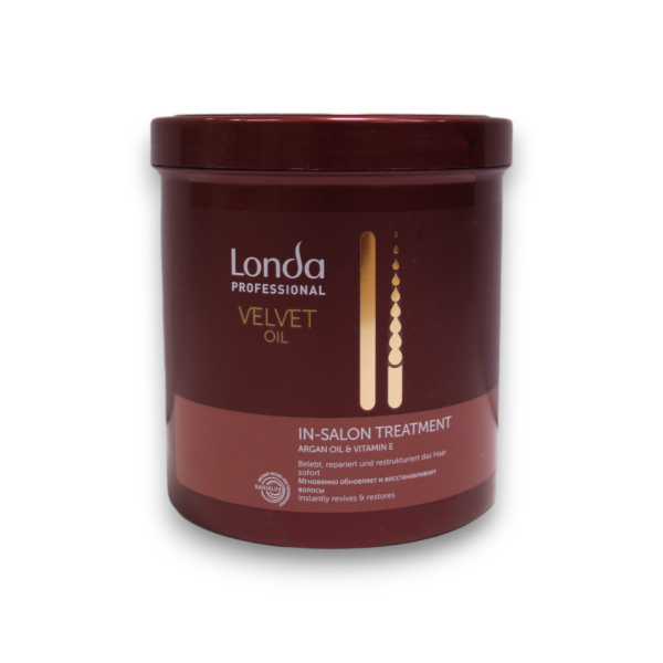 Londa Professional, Velvet Oil, Argan Oil & Vitamin E, Hair Cream Treatment, For Repairing, 750 ml - For Women