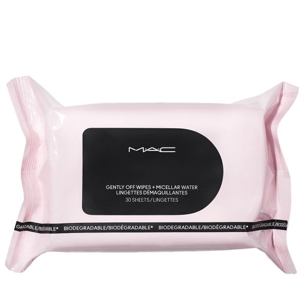 MAC, Gently Off, Micellar Water, Makeup Remover Wipes - For Women