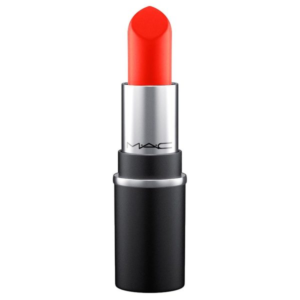 MAC, Mini, Matte, Cream Lipstick, Rebel, 1.8 g - For Women