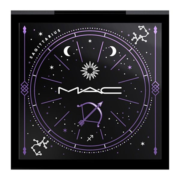 MAC, Pro Colour, Empty Plastic Makeup Palette, Sagittarius, With 4 Slots - For Women