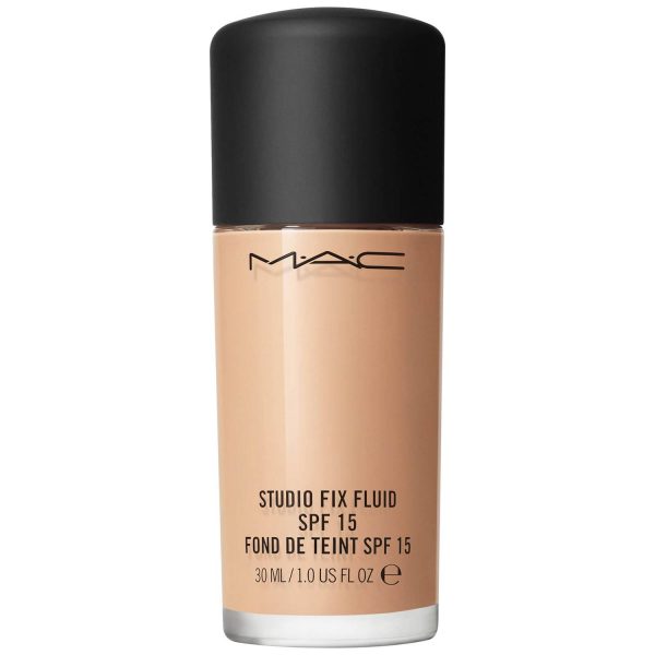 MAC, Studio Fix Fluid, Matte Finish, Liquid Foundation, C3.5, SPF 15, 30 ml - For Women